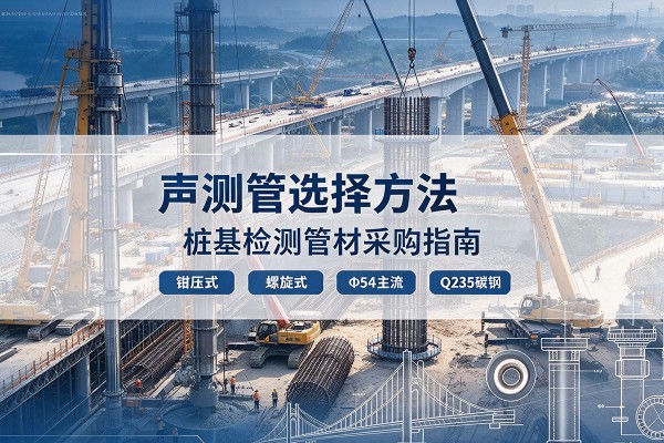 枝江声测管选型标准