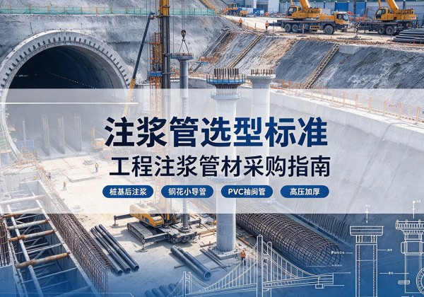枝江注浆管选型标准